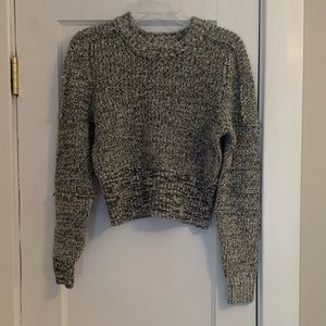 Urban Outfitters Cropped Cable Knit Sweater